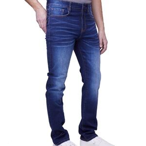 Men's Straight-Fit Jeans blue denim Lazar size 30x30